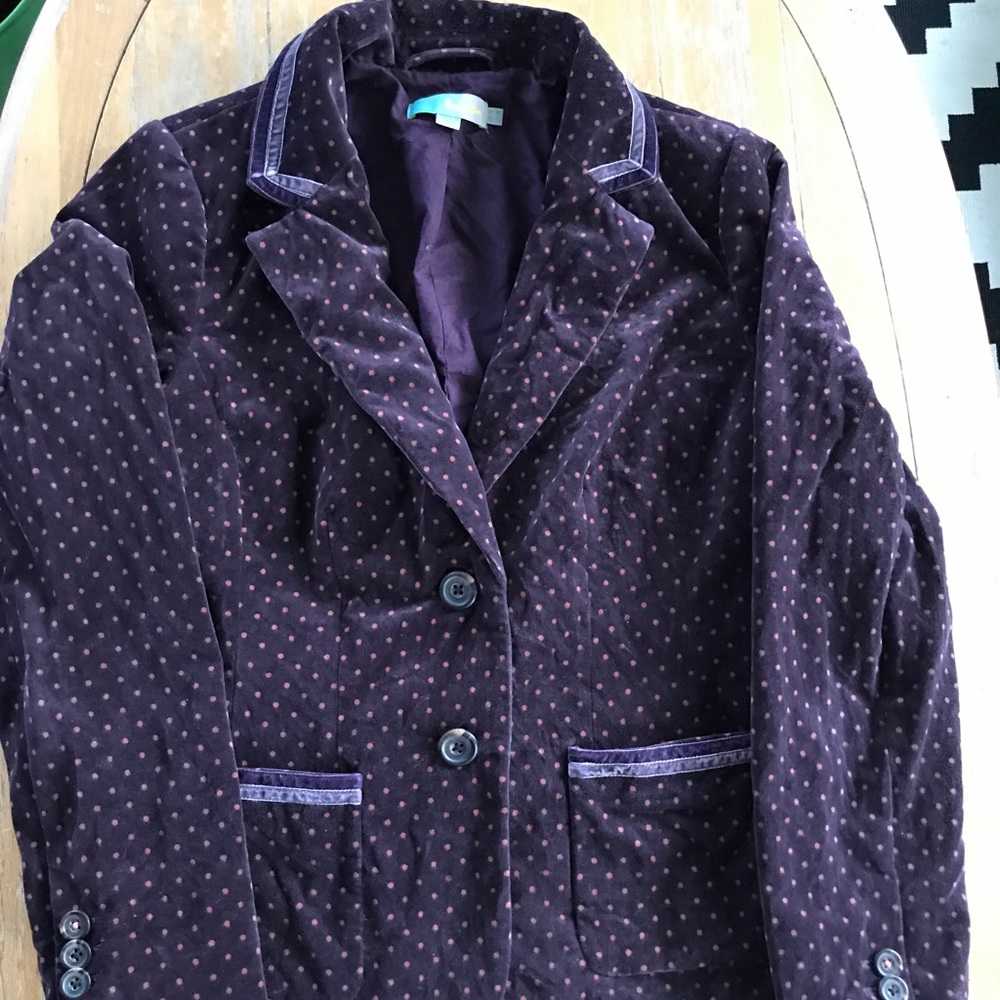 Boden Velvet Blazer